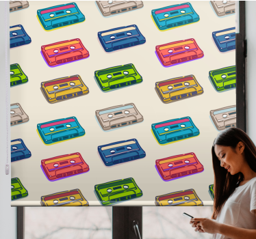 bláznivá roleta farebné kazety - Tenstickers