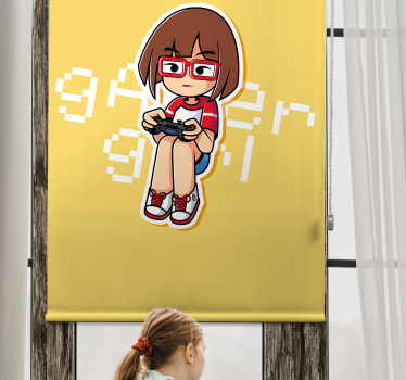 bláznivá roleta hráč dievča ilustrácie - Tenstickers