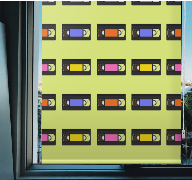 bláznivá roleta retro videokazety - Tenstickers
