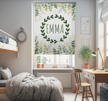 roleta do detskej izby vlastná vavrínová ratolesť - Tenstickers