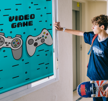 Dva retro ovládače geek blind - Tenstickers