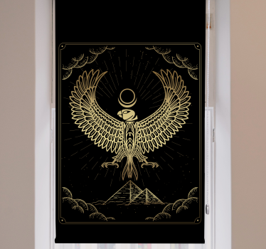 Egyptský boh slnka „horus“ Roleta elegancia - Tenstickers