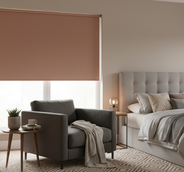 Elegantná roleta mocha mousse - Tenstickers