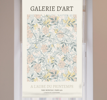 Galéria d'art plagát Roleta umenie - Tenstickers