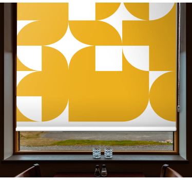 moderná roleta abstraktné geometrické tvary - Tenstickers