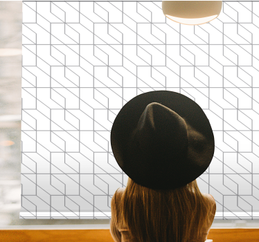 moderná roleta elegantné geometrické umenie - Tenstickers