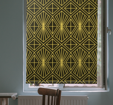 elegantná roleta geometrický žiarivý vzor - Tenstickers