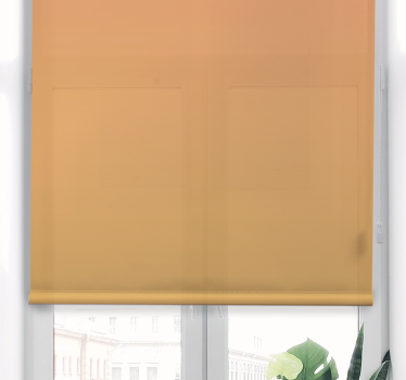Odtiene oranžovej farby žalúzia hlavnej spálne - Tenstickers