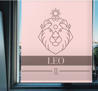 originálna roleta symbol zverokruhu leva - Tenstickers