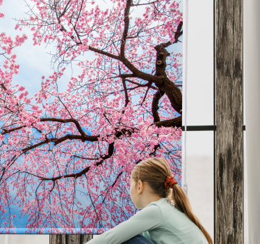 rastlinná roleta končatina sakura - Tenstickers