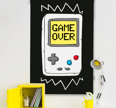 Retro konzola geek blind - Tenstickers