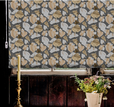 roleta do chodby veľký terrazo vzor - Tenstickers