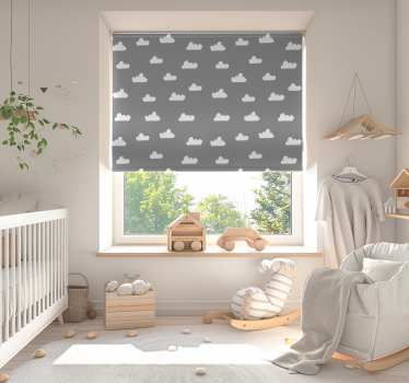 roleta pre bábätko zamračená obloha - Tenstickers