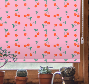 roleta do kuchyne motív čerešňového kvetu - Tenstickers