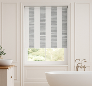 roleta do kúpelne ceramica righe grigio - Tenstickers