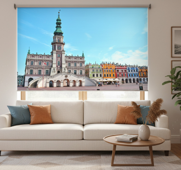 Roleta do obývačky mesto zamość - Tenstickers