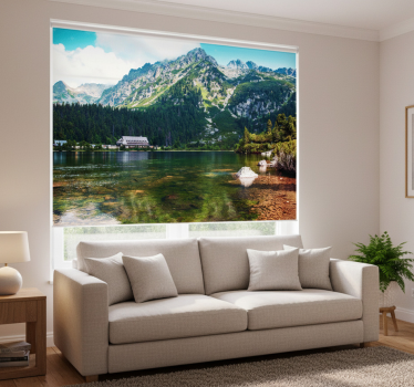 Roleta do obývačky tatry pri poľskom jazere - Tenstickers