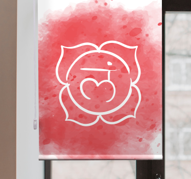 Roleta láska Čerešňový symbol lásky - Tenstickers