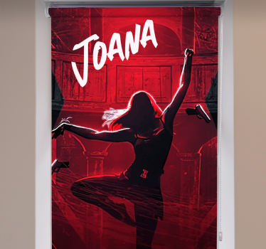 roleta na mieru dynamická tanečná póza - Tenstickers
