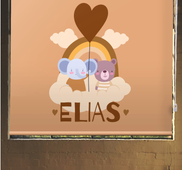 roleta na mieru priatelia medvedík koala - Tenstickers