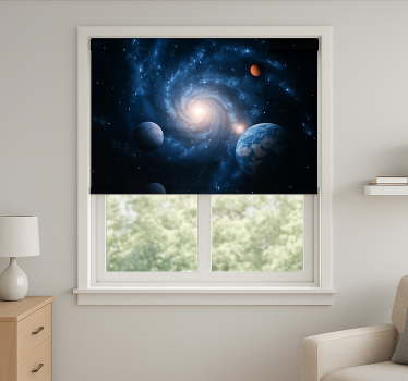 roleta pre teenagera galaxia vesmír planéta - Tenstickers