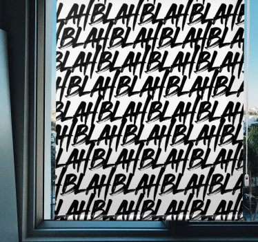 roleta s citátmi expresívny typografický vzor - Tenstickers