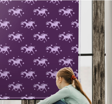 roleta so zvieratami magický vzor jednorožca - Tenstickers