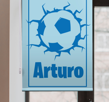roleta šport prispôsobený futbalový dizajn - Tenstickers
