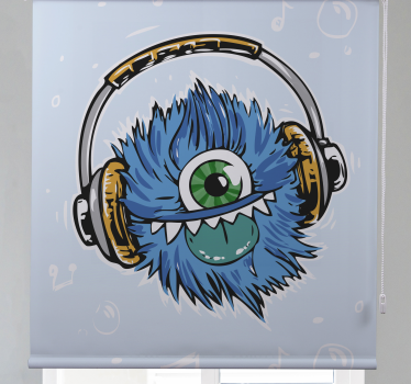 zábavná roleta monster slúchadlá - Tenstickers