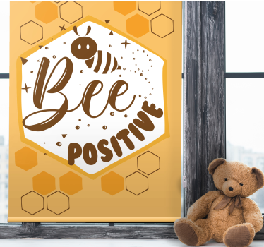 roleta s citátmi pozitívne posolstvo včely - Tenstickers