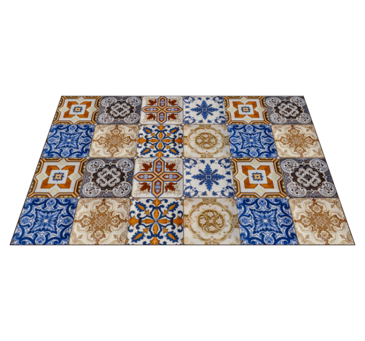 Originálne prestieranie viacfarebná hydraulika - Tenstickers