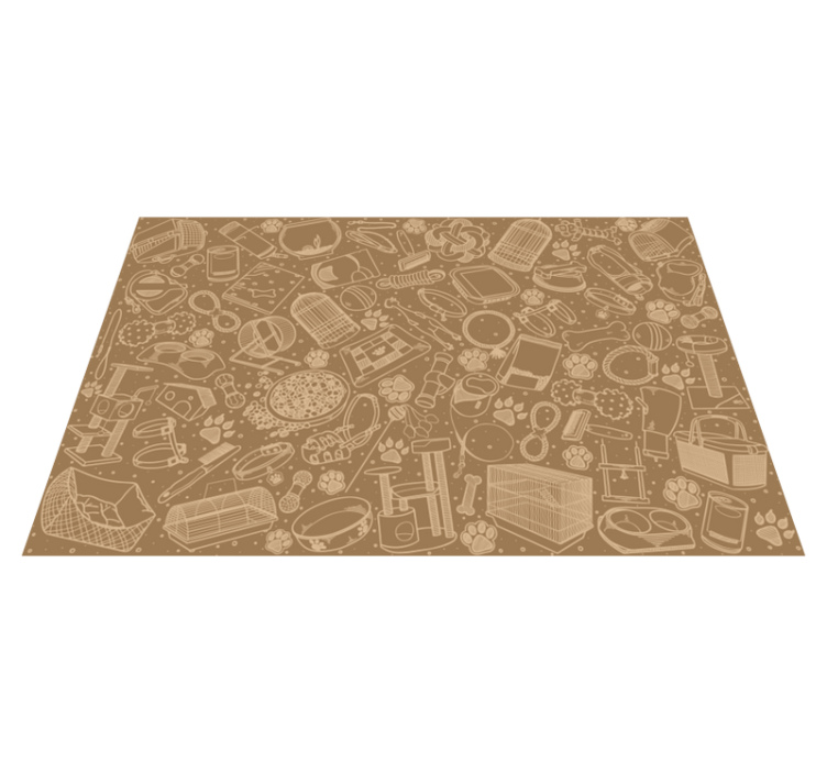 Vzorované prestieranie zložitých kuchynských prvkov - Tenstickers