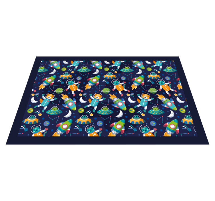 Rekreácia vesmírnych detských prestieraní - Tenstickers