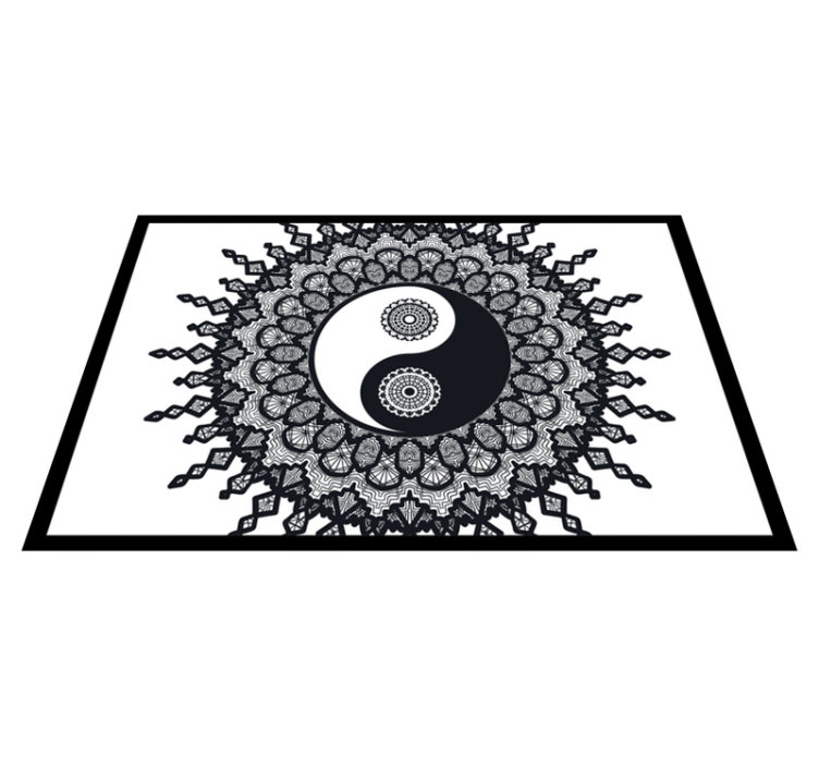 Prestieranie ying yang paisley - Tenstickers