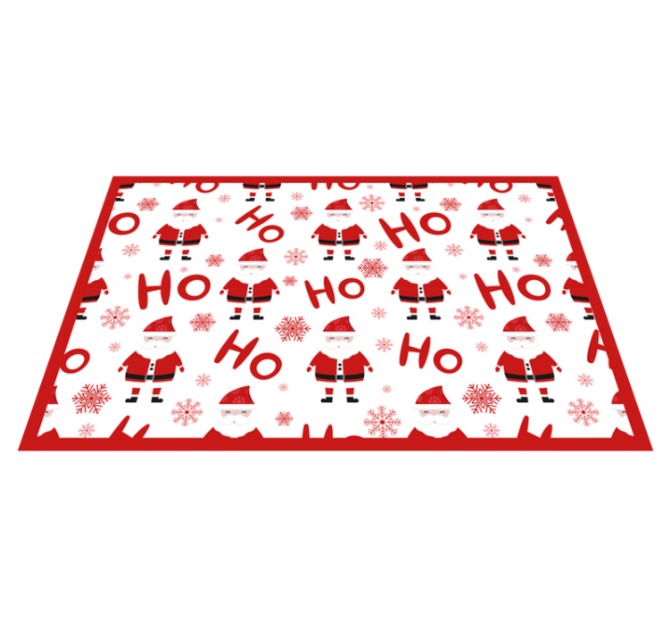 Vianočné prestieranie santa claus a hohoho - Tenstickers