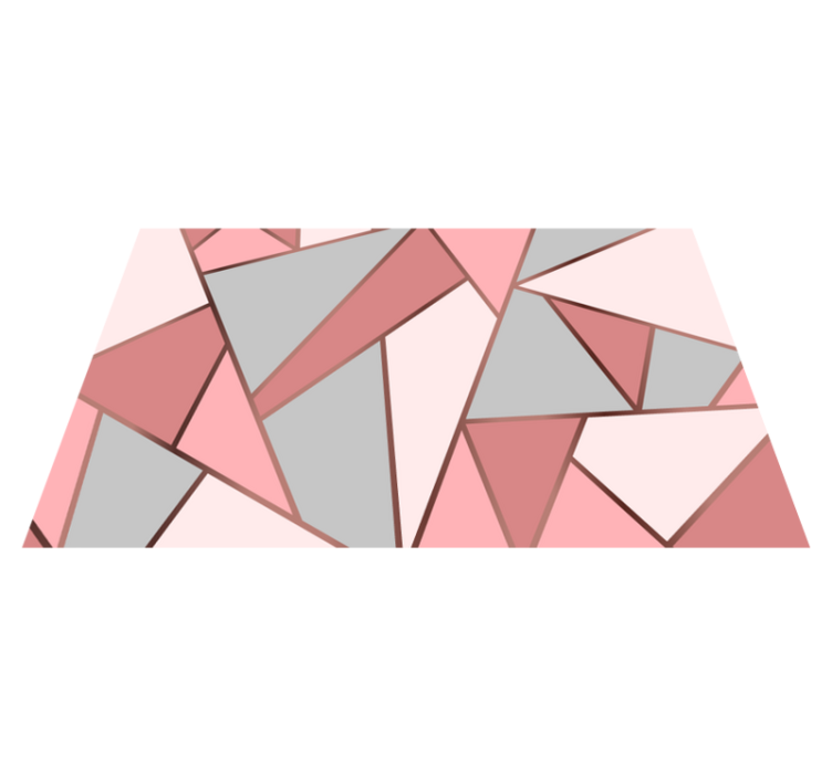 Originálne prestieranie s geometrickými pastelovými vzormi - Tenstickers