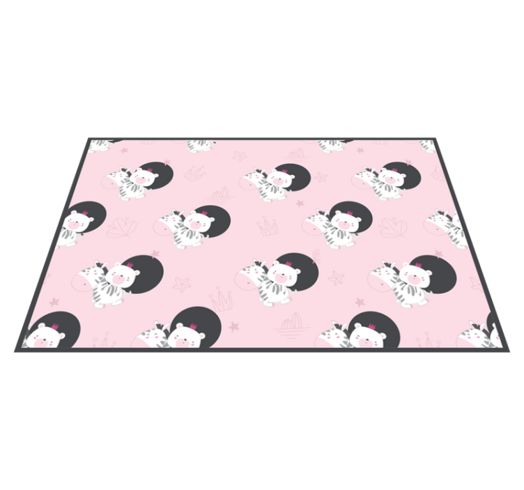 Roztomilé detské zebry a medvedíky - Tenstickers