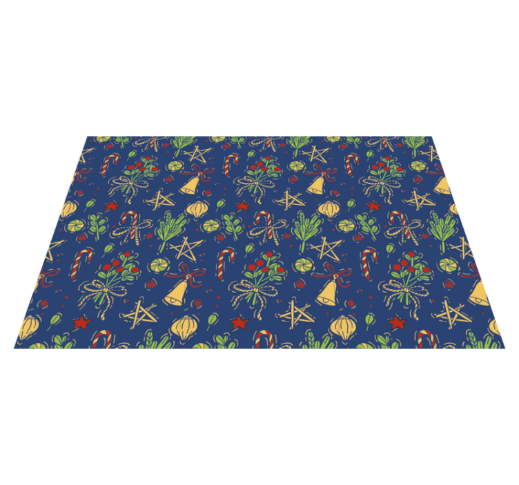 Vianočné prestieranie s vianočnou tematikou - Tenstickers