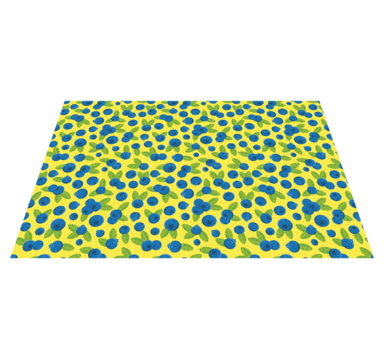 Letné čučoriedky originálne prestieranie - Tenstickers