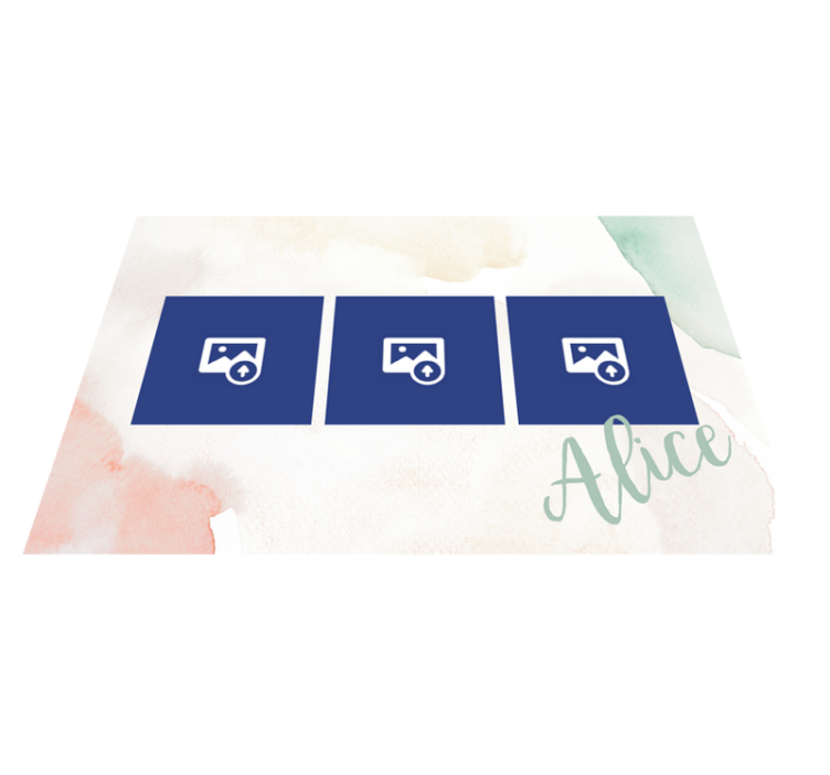 Originálne prestieranie na zobrazenie fotografií - Tenstickers