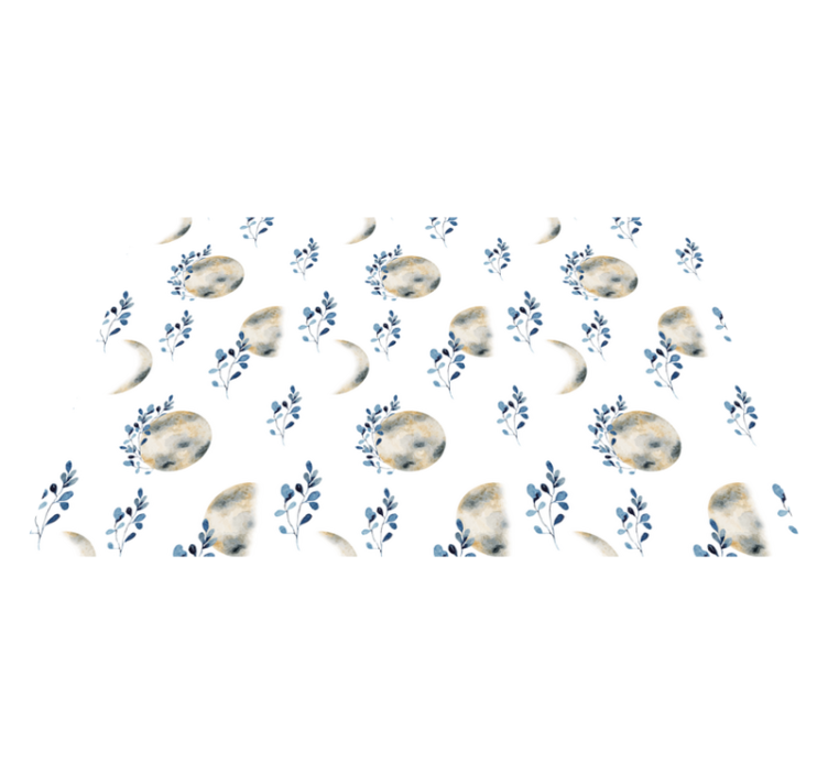 Originálne prestieranie s nebeskými motívmi mesiaca - Tenstickers