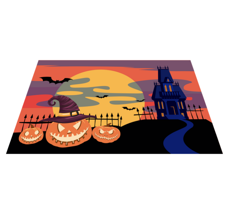 Halloweenske prestieranie s nočnou morou tekvice - Tenstickers