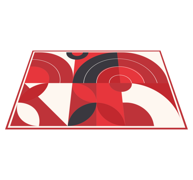 Moderné prestieranie na stôl Žiarivé geometrické tvary - Tenstickers