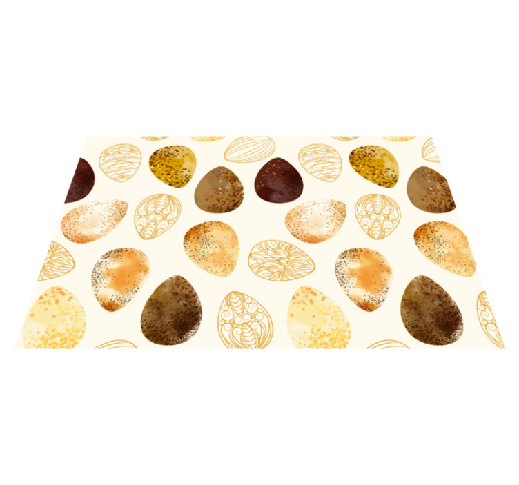 Originálne prestieranie s elegantným vzorom vajec - Tenstickers