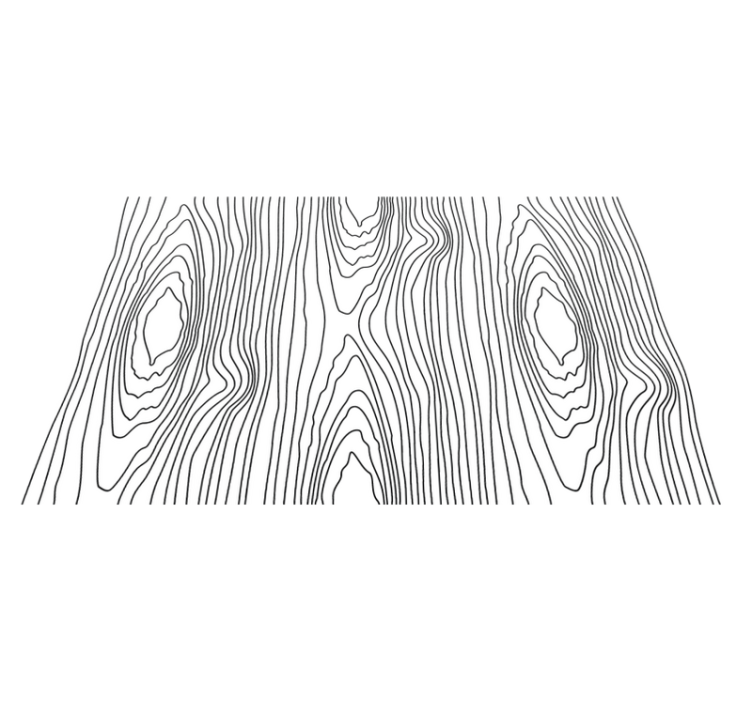 čierna a biela textúra stromu pôvodné prestieranie - Tenstickers