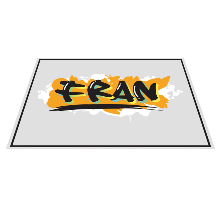 Farebné graffiti prestieranie v mestskom štýle - Tenstickers