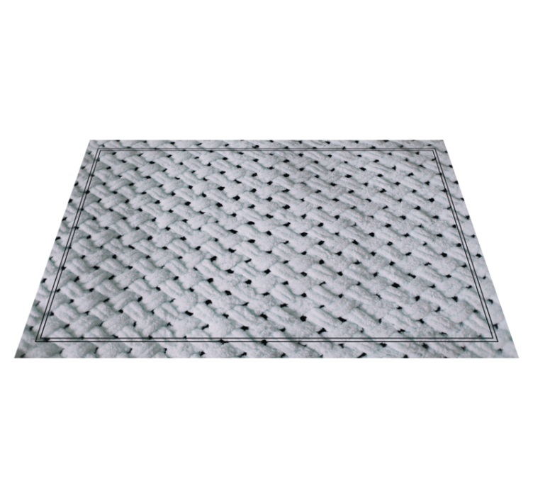 Vzorované prestieranie s tkaným vzorom - Tenstickers