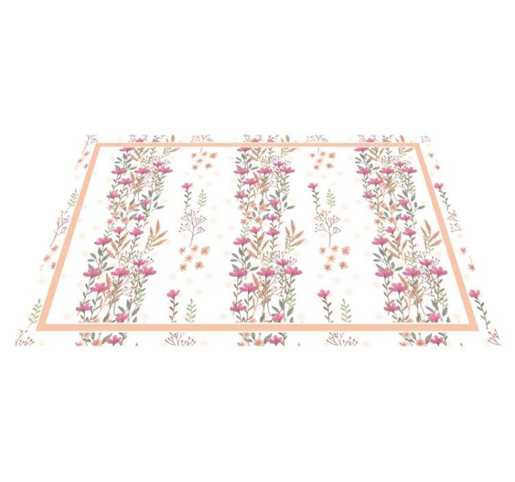 Originálne prestieranie s pôvabnou botanickou kompozíciou - Tenstickers