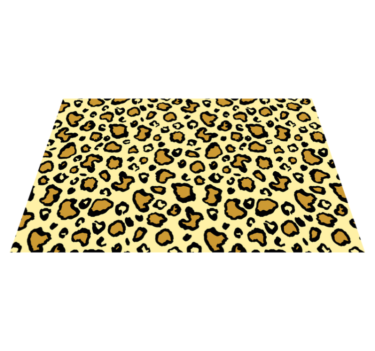Leopard tlač klasické originálne prestieranie - Tenstickers