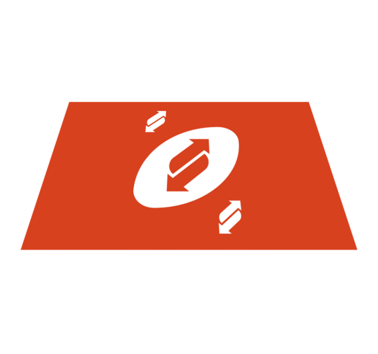 Originálne prestieranie s dynamickým vzorom šípok - Tenstickers